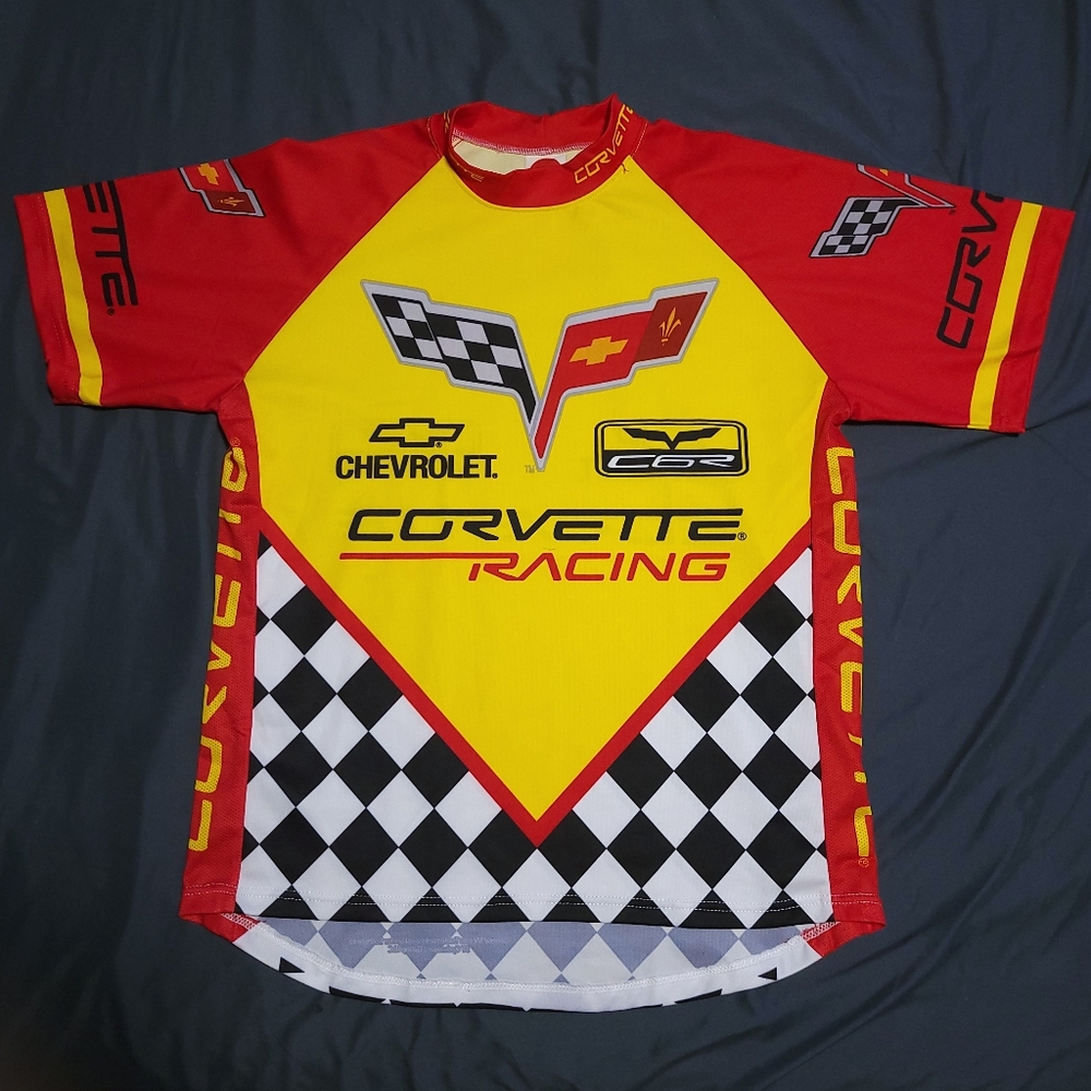 Vintage World Jerseys Corvette Racing Cycling Jersey
